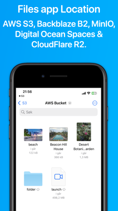 S3 Client - Files location screenshot 2