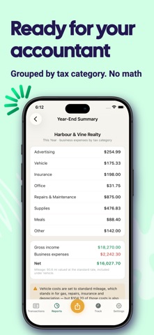 MET: Mileage, Expense, & Time iPhone screenshot