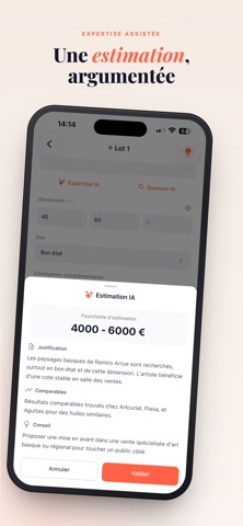 Start - Inventaire & Expertise screenshot