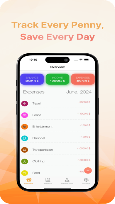 Money Manager Expense: Budget. Screenshot