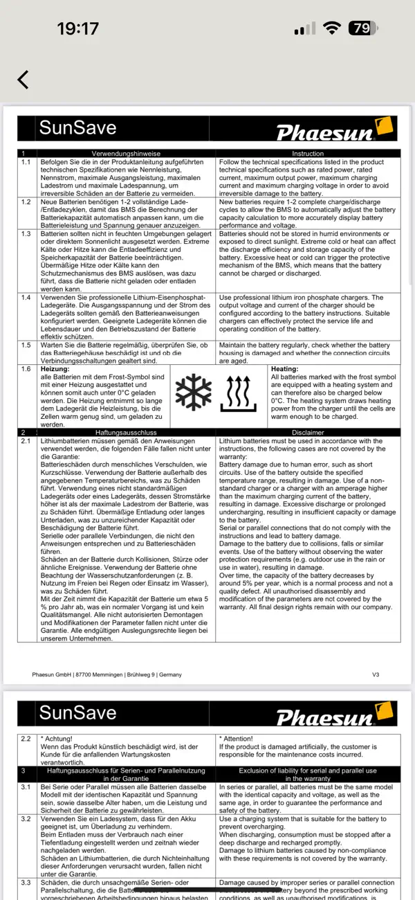 #5. Sun Save (iOS) De: Phaesun GmbH