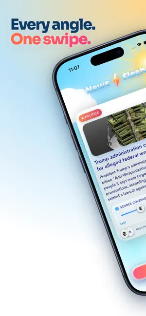 NewsFlash: Swipe the News screenshot 1