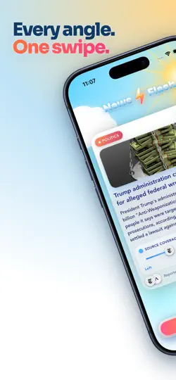 Screenshot von NewsFlash: Swipe The News auf dem iPhone 1