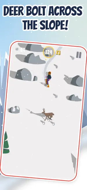 Downhill Snowboard: Snow Games screenshot 3