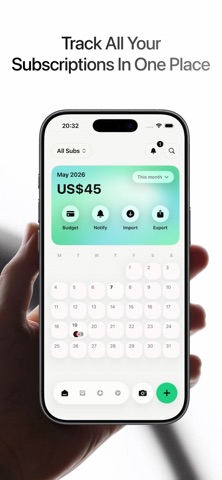 Savmo: Subscription Manager screenshot
