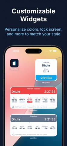 Masjidbox One iPhone screenshot 7