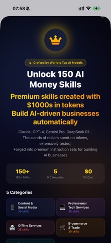 SkillHub: Discover AI Skills iPhone screenshot