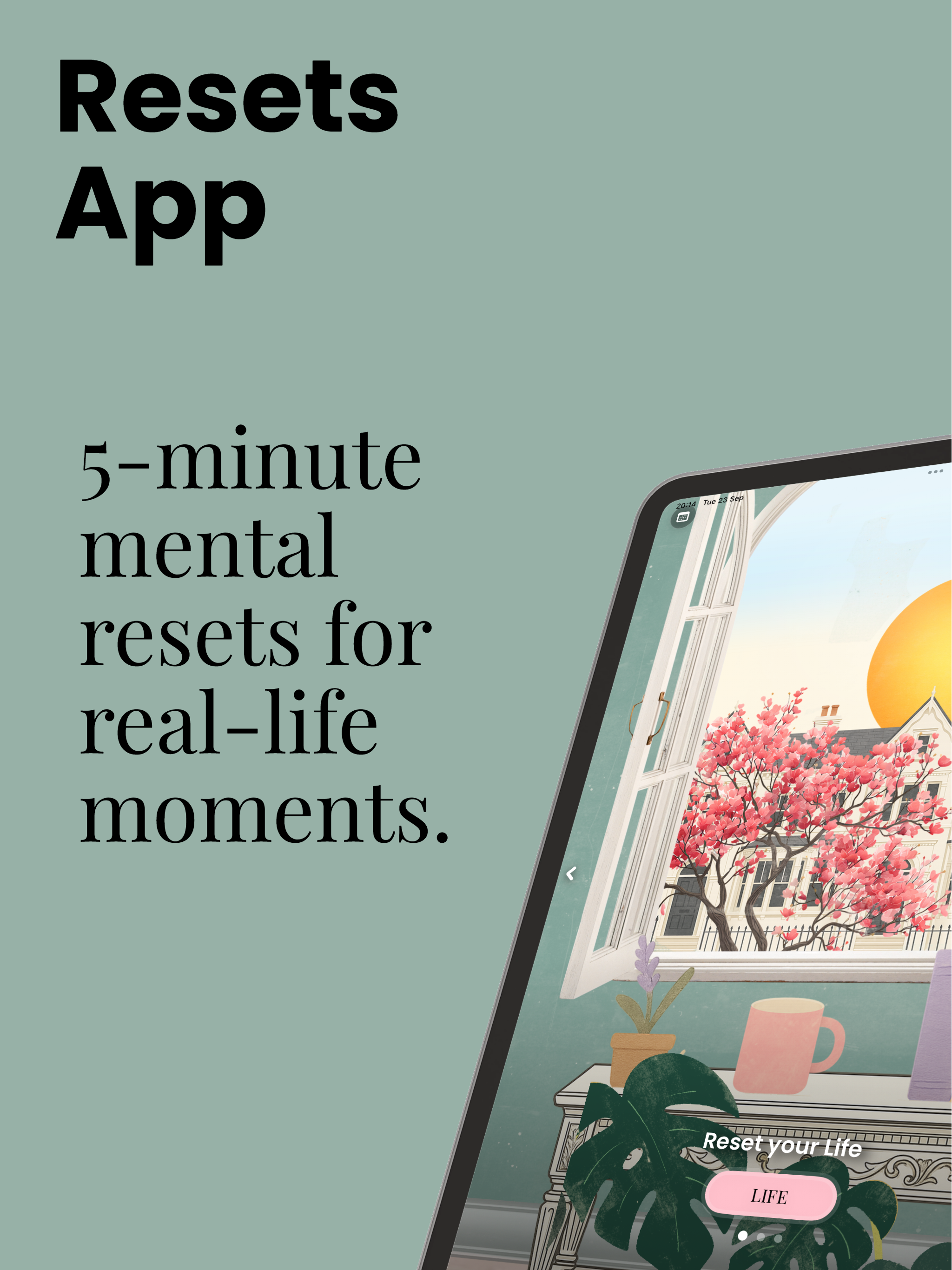 Resets: 5-Minute Guided Calm screenshot 7