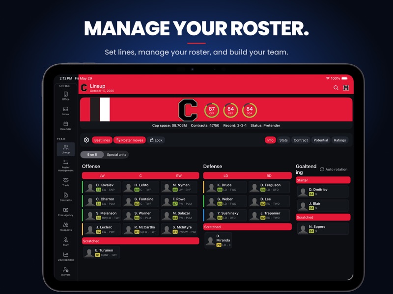 Hockey Legacy Manager 27 screenshot 10