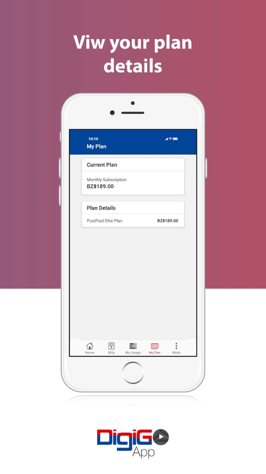 #3. My DigiGo (iOS) 由: Belize Telemedia Limited