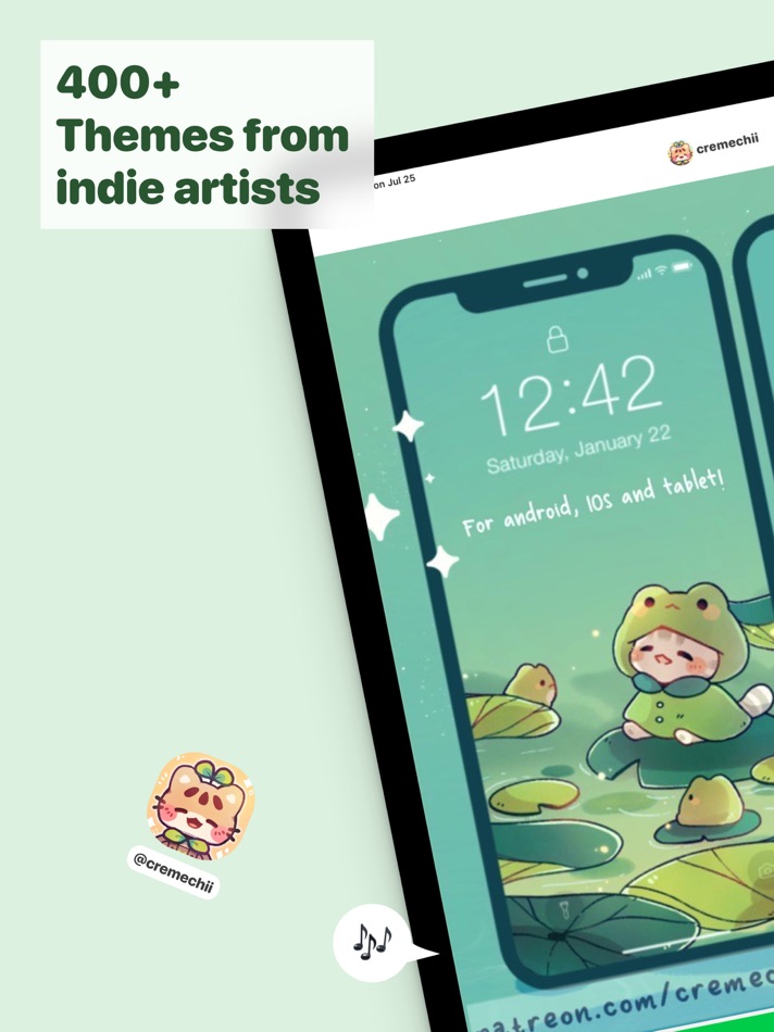 #4. Handy - Live Widget Wallpaper (iOS) 由: FAT, LLC