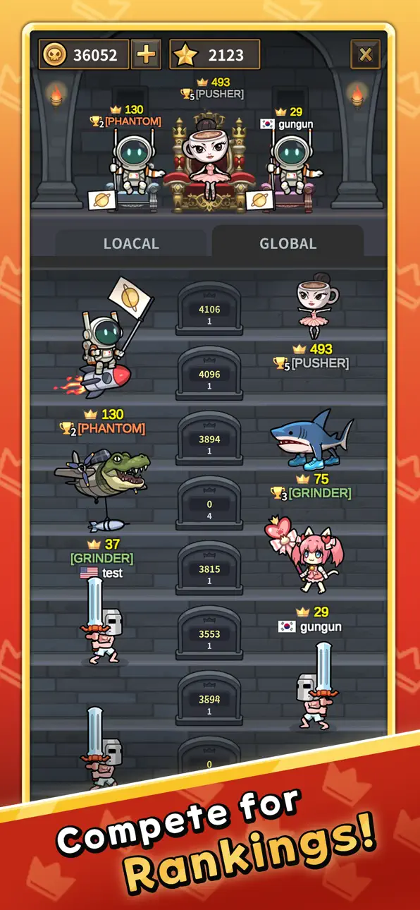 Slash King Hack screenshot 2 - iOS game interface