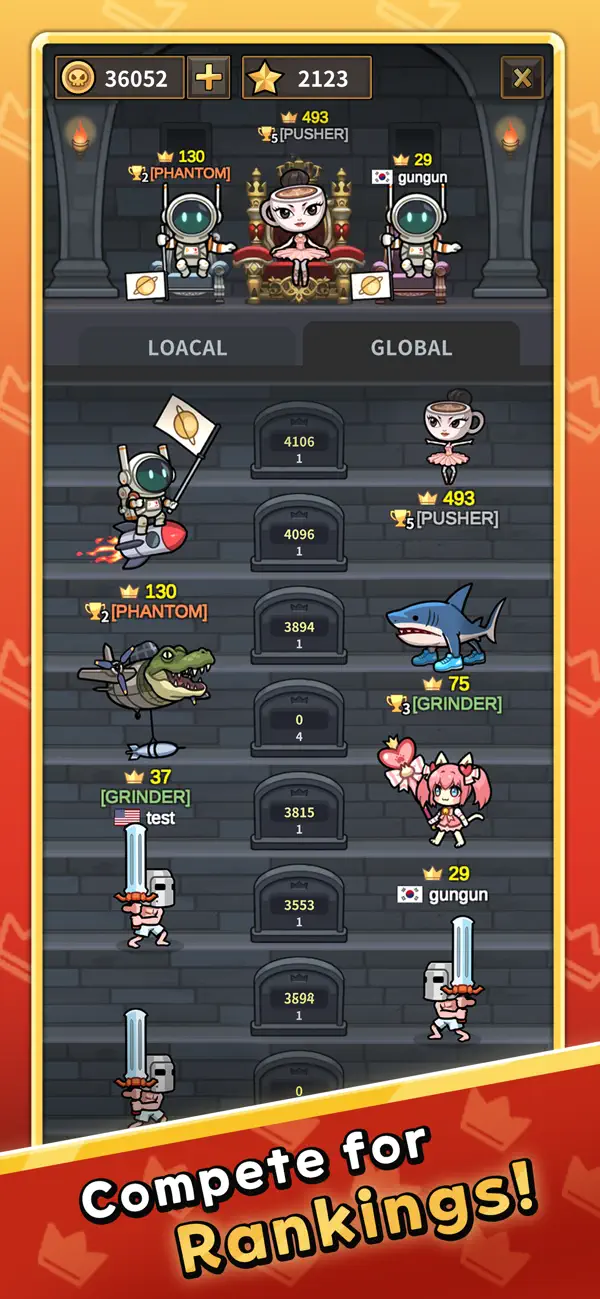 Slash King Hack screenshot 2 - iOS game interface