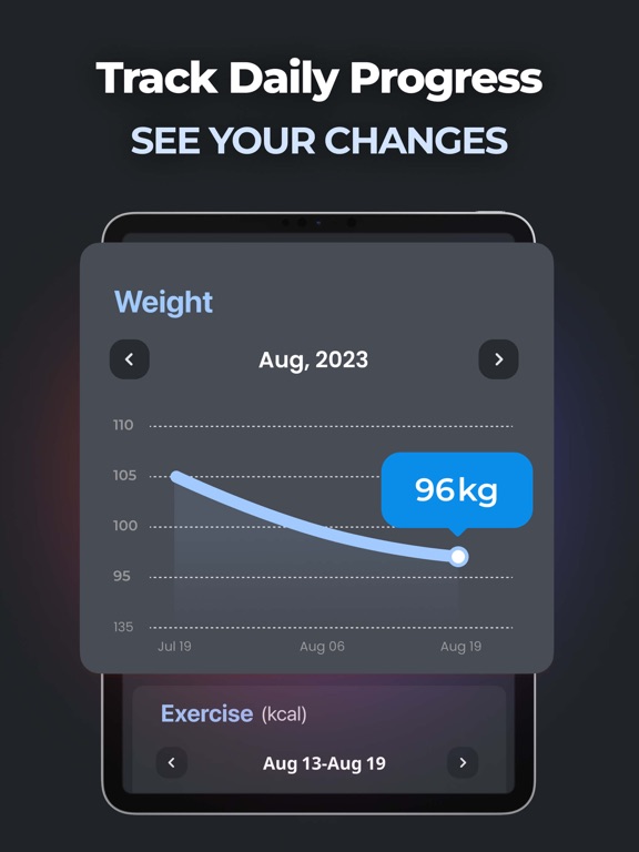 Workout Planner MuscleFit iPad screenshot 7 - Health & Fitness app