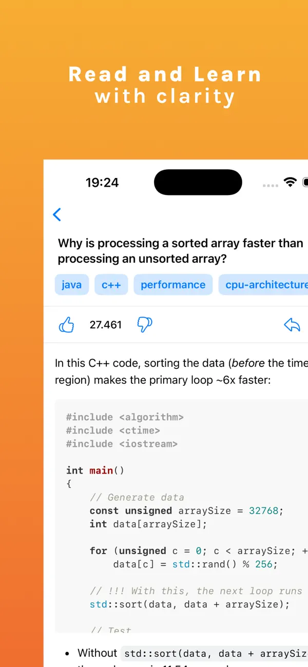 #4. Stack Overflow Client (iOS) Podle: Ander Goig
