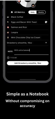 Chomp: Simple Macro Tracker Screenshot 3 of 6