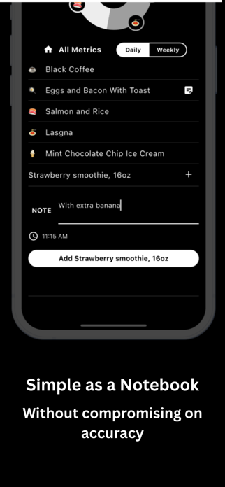 Chomp: Simple Macro Tracker Screenshot 3 of 6