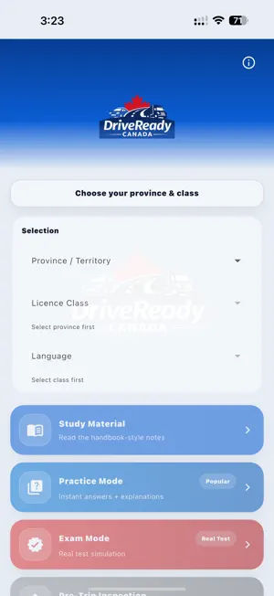 DriveReady Canada screenshot 3