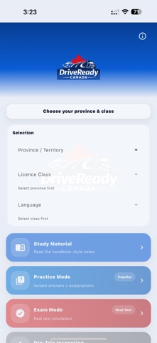 DriveReady Canada Screenshot 3 of 4