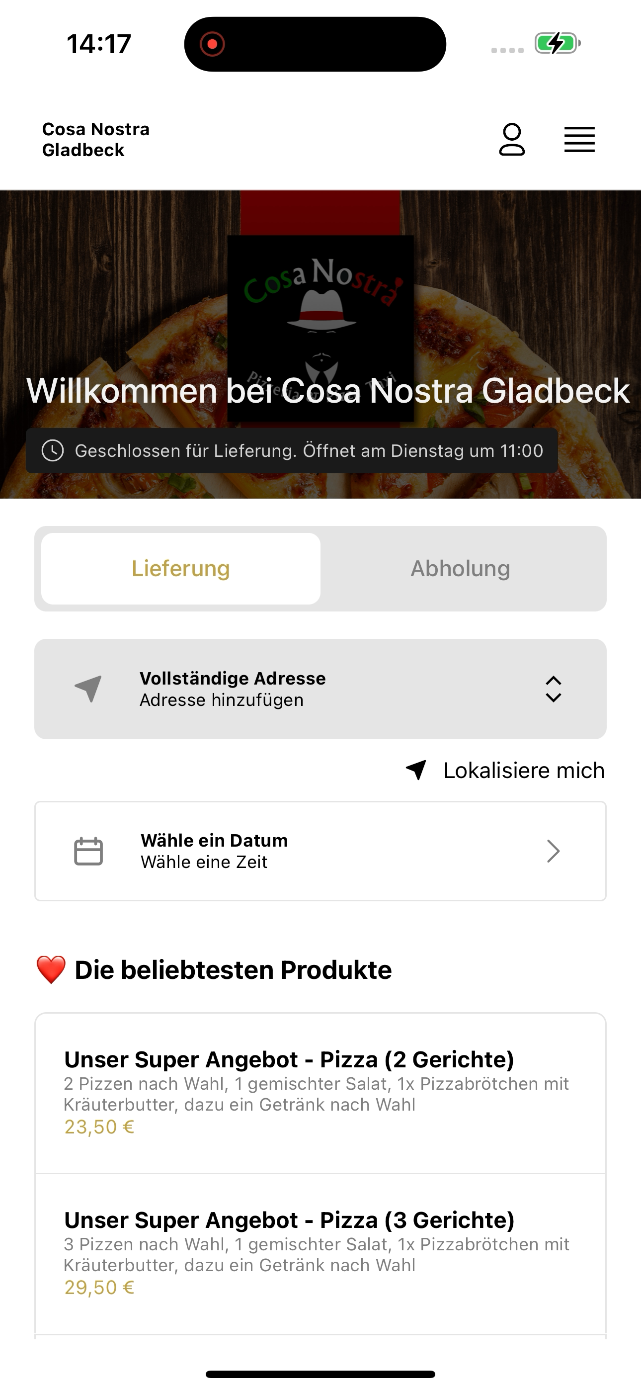 Cosa Nostra Gladbeck screenshot 3