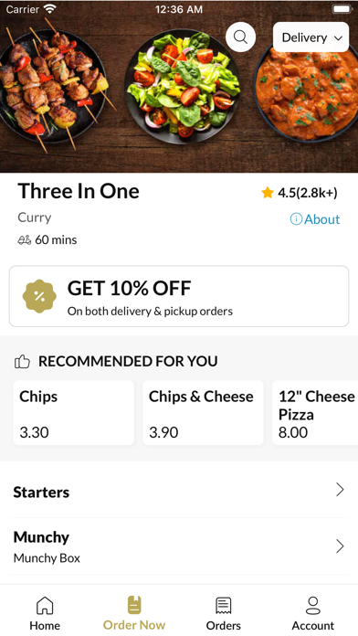 Three In One. Screenshot