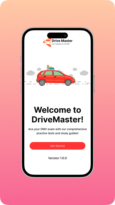 Drive Master・DMV Practice Test Screenshot