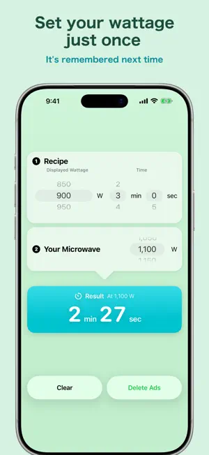 Wattage Converter: Microwave screenshot 3