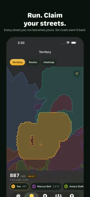 Miler: Run & Claim Streets screenshot 1