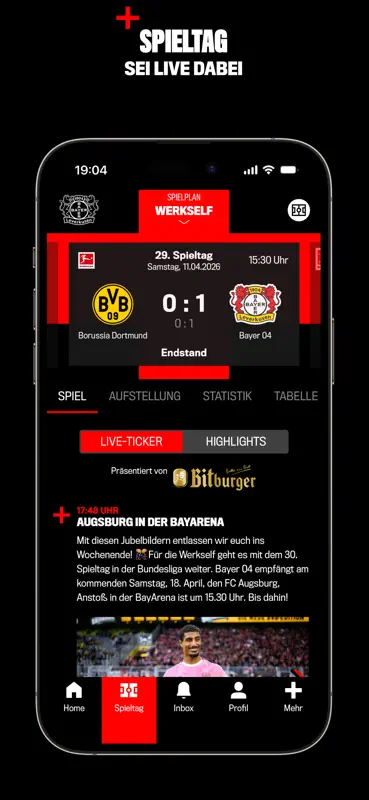 Bayer 04 Leverkusen screenshot 6 of 10