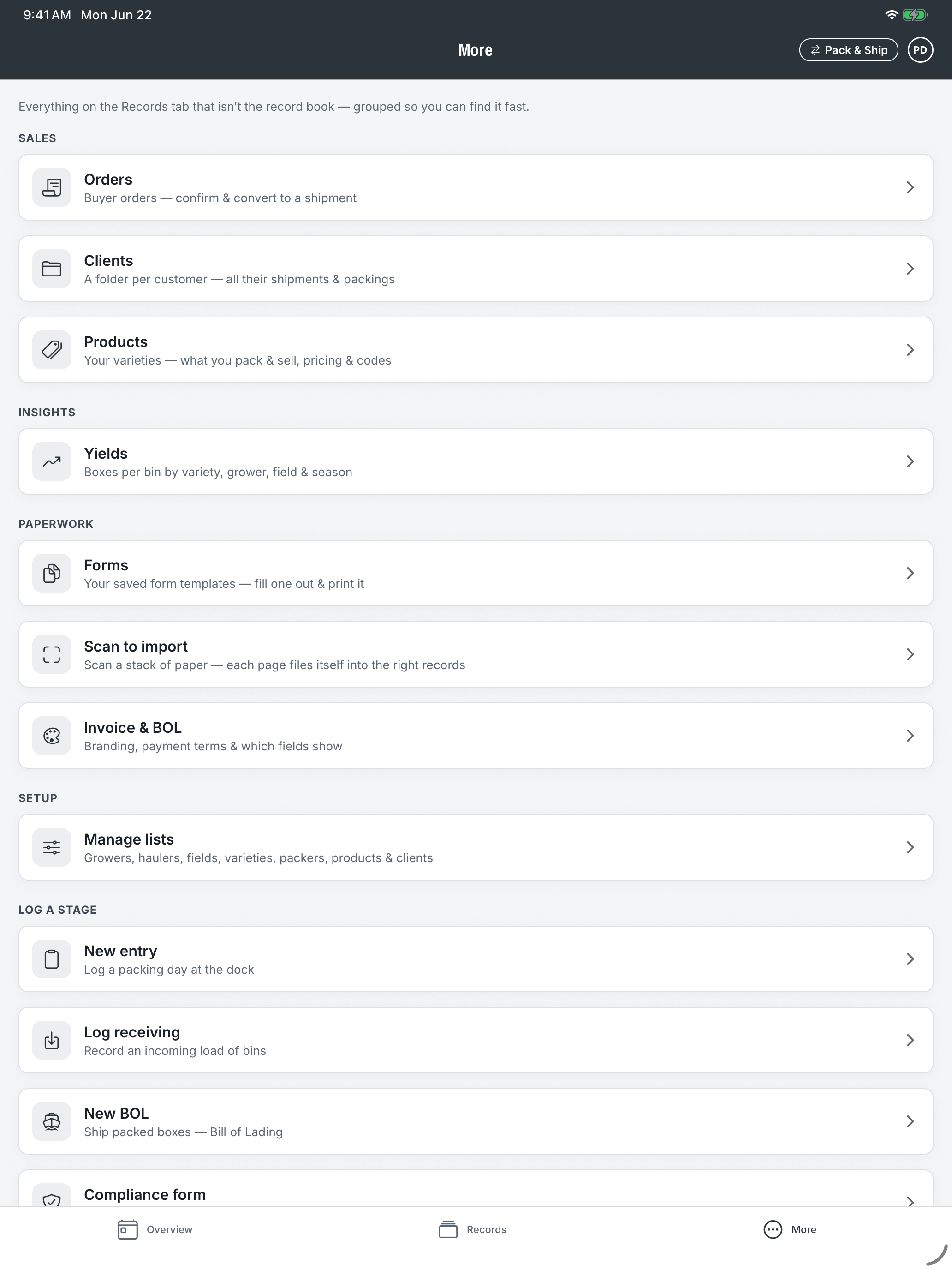 DockTally screenshot 8