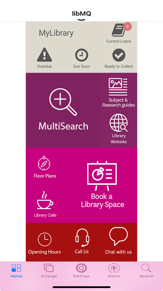 #1. libMQ Macquarie Uni Library (iOS) 由: Macquarie University