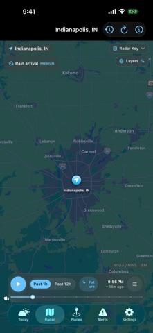 USA Weather Pro: Live Radar iPhone screenshot