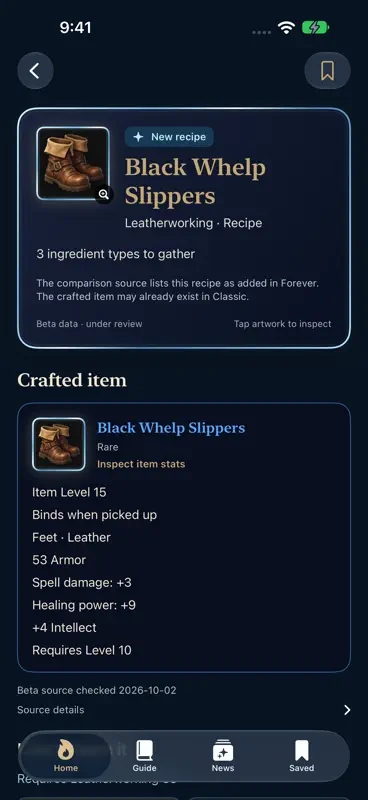 Campfire: WoW Forever Guide screenshot 1 of 10