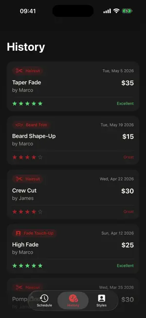 Trim: Haircut Tracker screenshot 2