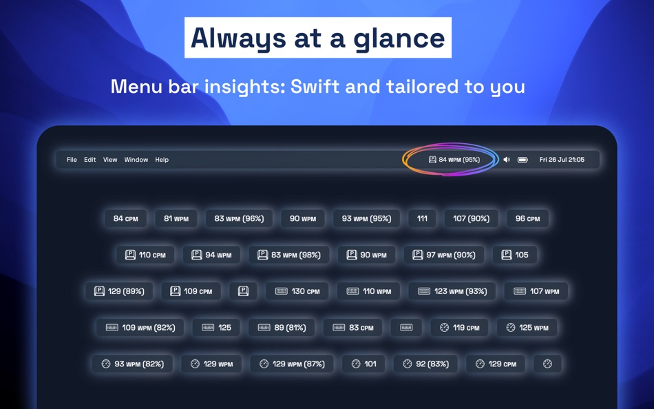 #2. Pulse - Typing Analytics (macOS) 由: Jose Antonio Neto Suarez