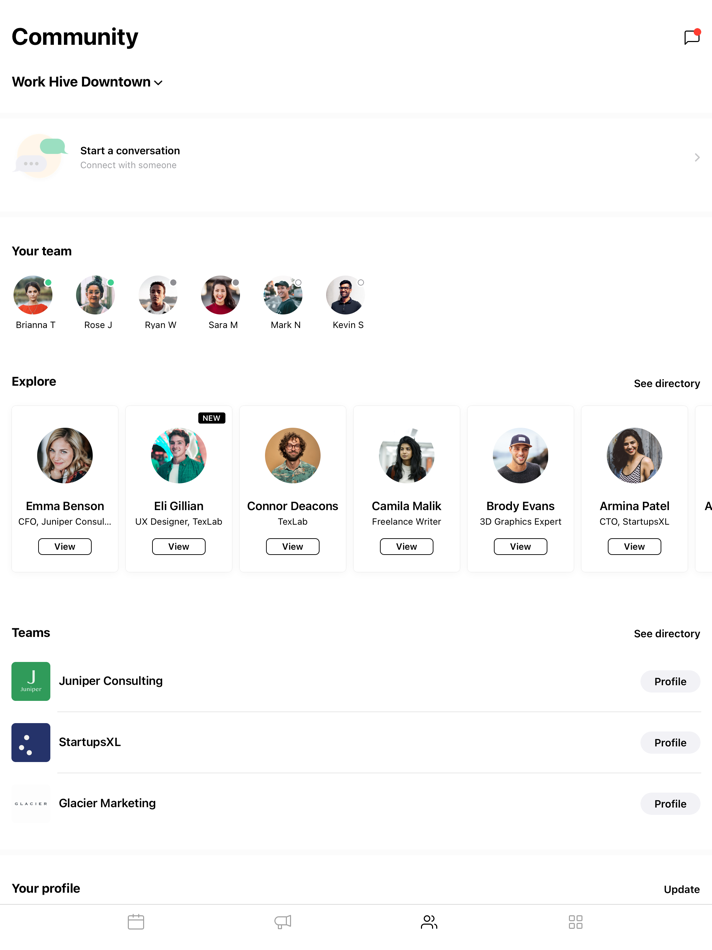 #4. Work Hive SLC (iOS) 由: Work Hive LLC