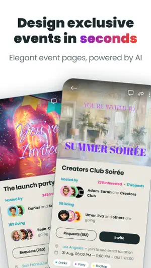 Clubsocial: Send Event Invites screenshot 1