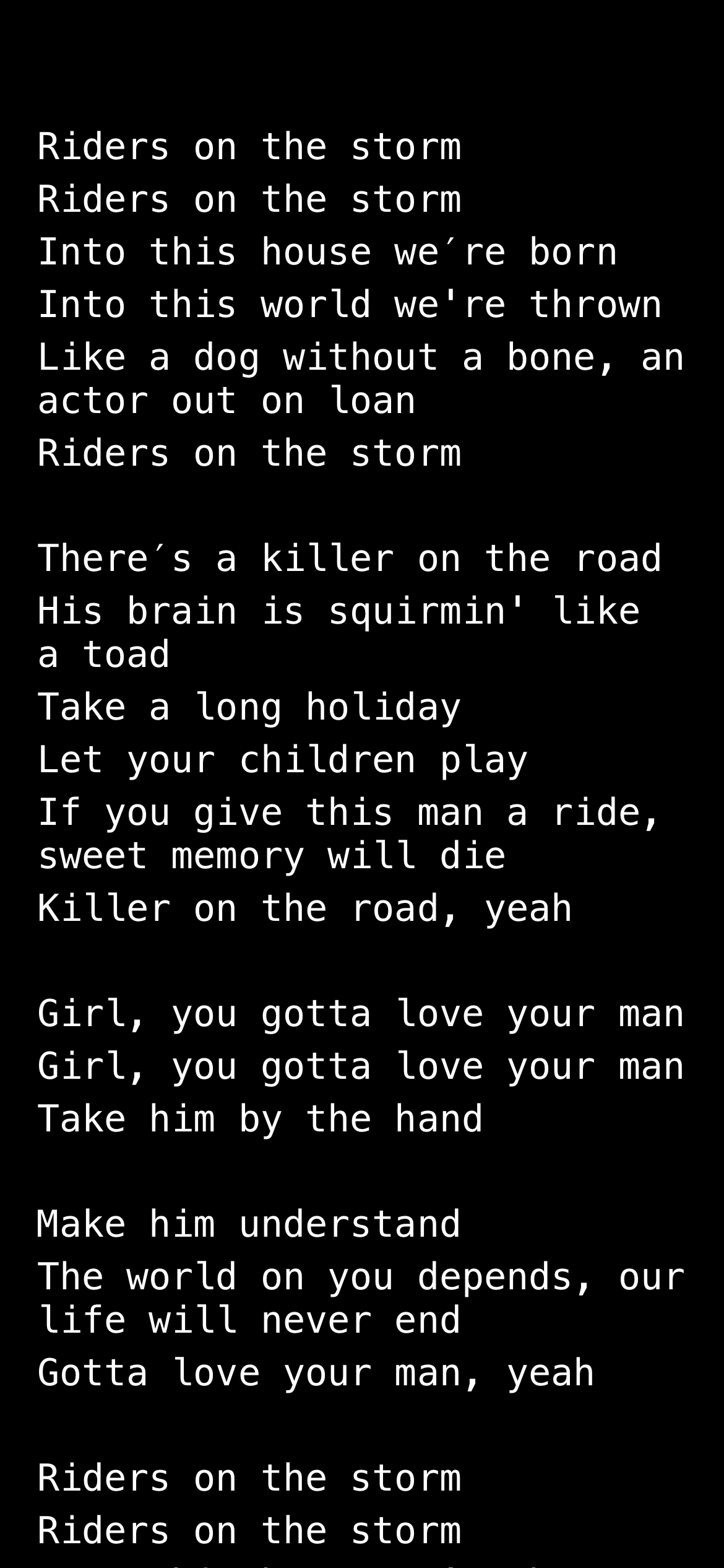 Gig Songbook screenshot 3