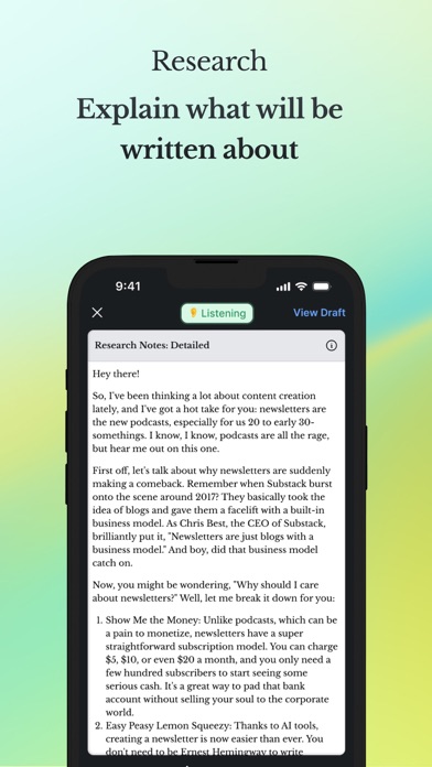 Flock - Create a newsletter Screenshot