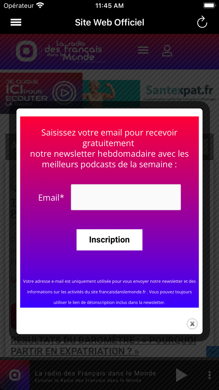 Francais dans le monde