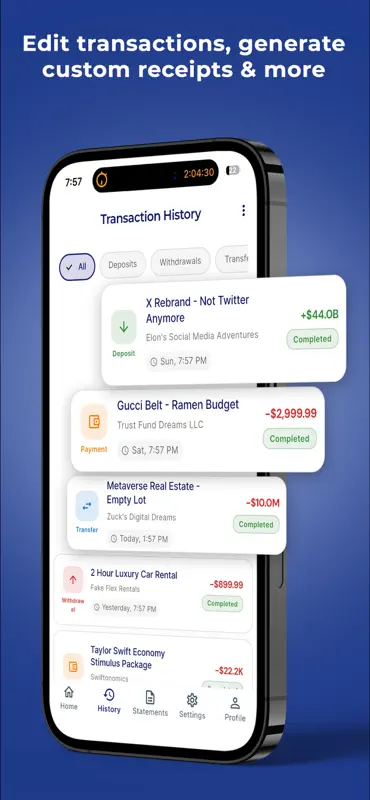 CustomBank: Simulateur Banque screenshot 2 of 3
