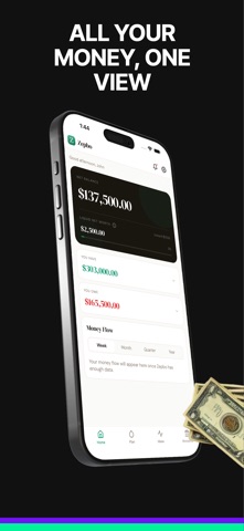 Zepbo: AI Finance & Budget App iPhone screenshot