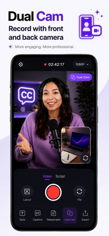 AI Captions: Subtitle Maker iPhone screenshot