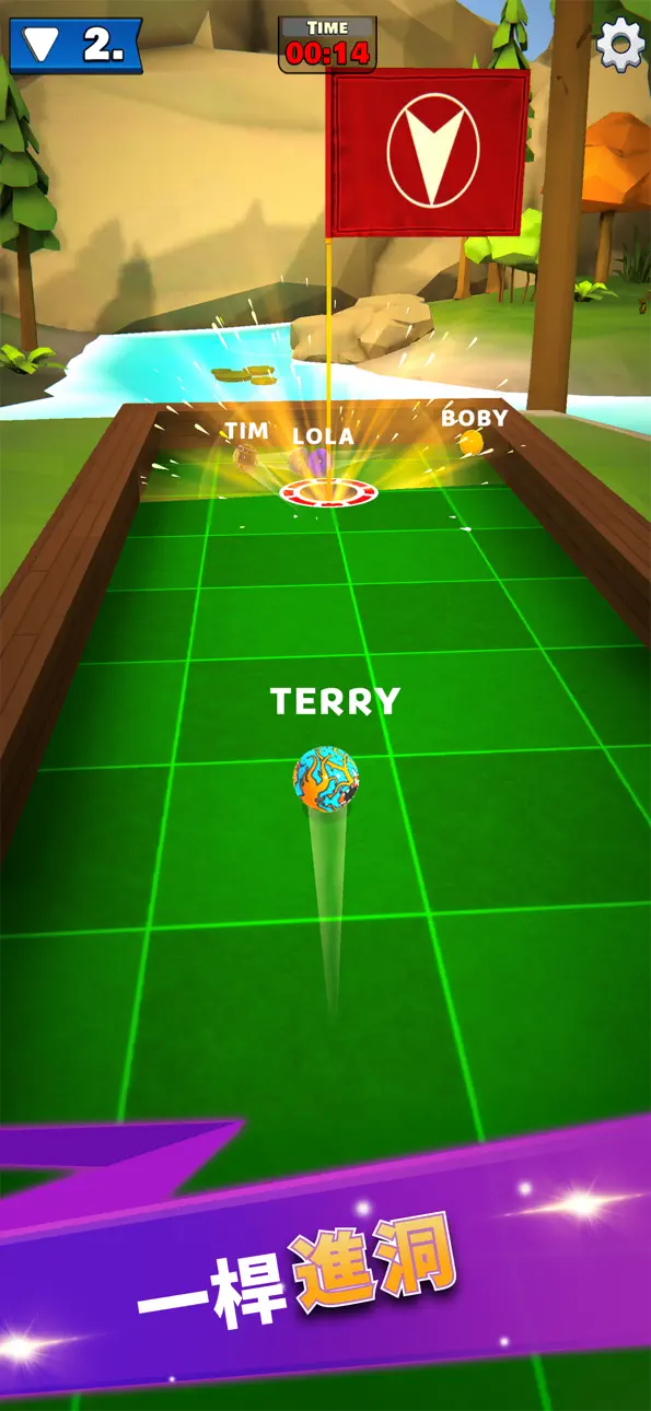 Mini Golf Club PvP Multiplayer Hack screenshot 3 - iOS game interface