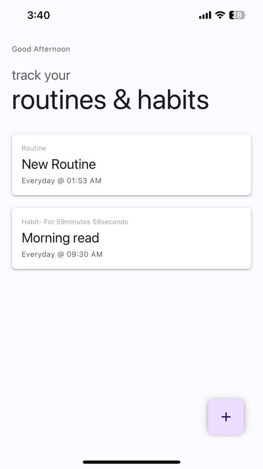 #1. Routine & Habits Tracker (iOS) 由: Mohamed Omran
