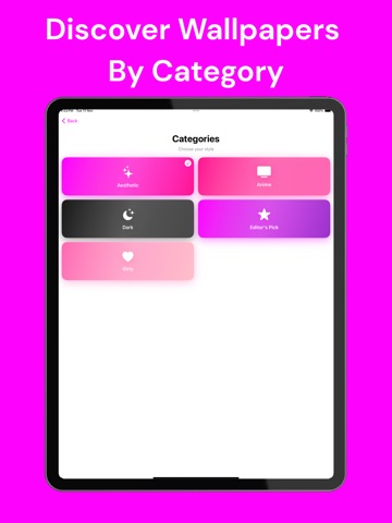 Neon Pink Wallpapers HD iPad screenshot