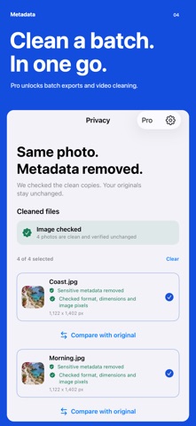 Metadata Remover: EXIF GPS Screenshot 4 of 5