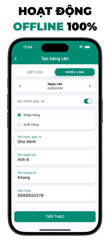Cân Lúa Pro: Quản Lý Mua Bán のスクリーンショット
