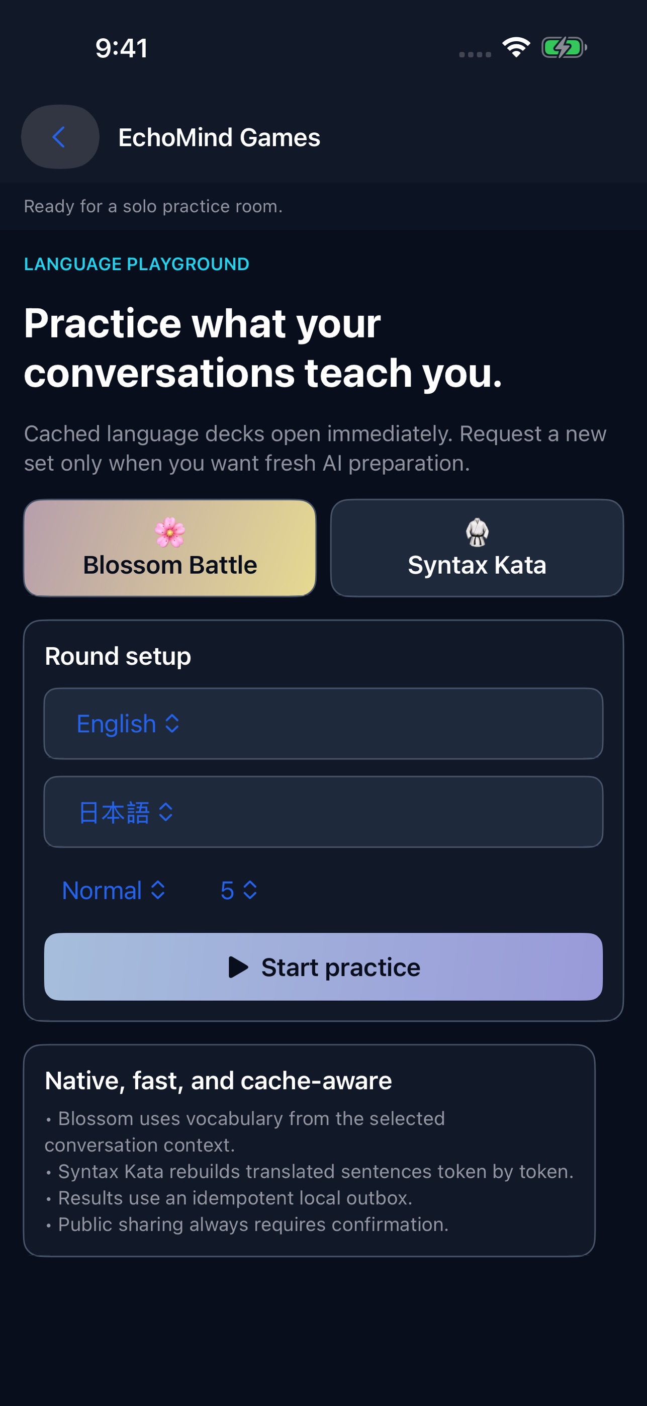 Screenshot 4 of EchoMind: Language & Research