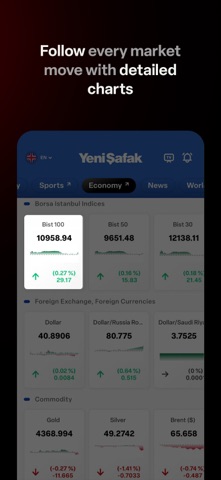 Yeni Şafak English iPhone screenshot